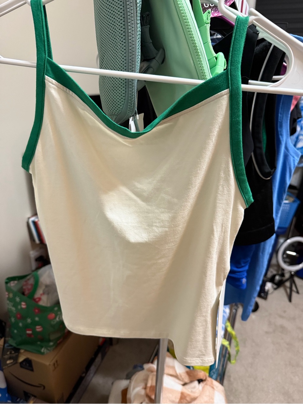 Lululemon Organic Cotton High-Neck Ringer Tank Top